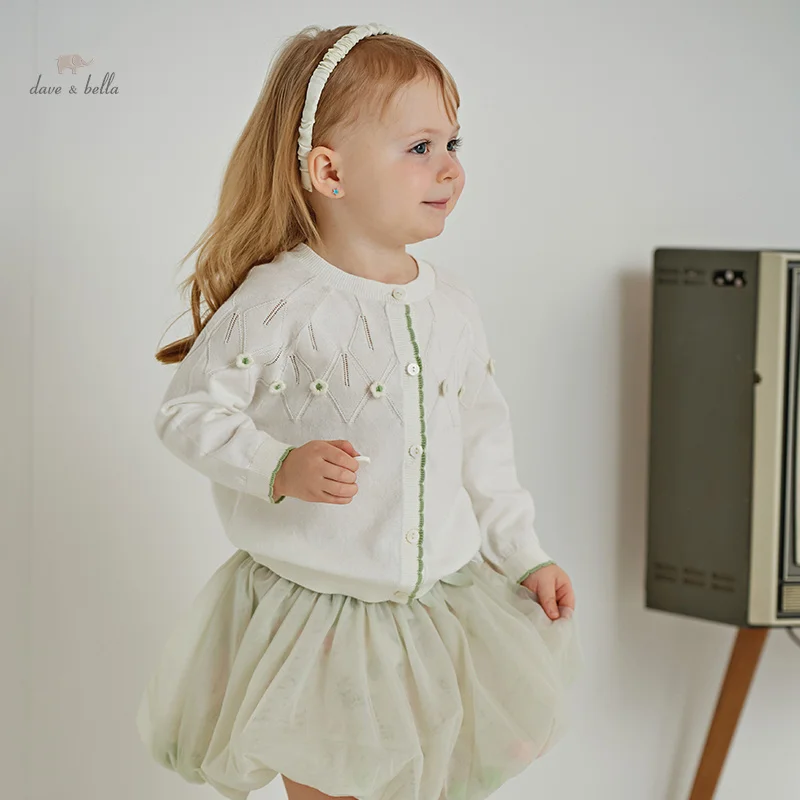 Dave Bella 2024 New Summer Clothes Girl's Children's Baby Fashion Thin Coat Knitted Sweater Cardigan Cotton Cute Sweet DB2240283
Dave Bella 2024 New Summer Clothes Girl's Children's Baby Fashion Thin Coat Knitted Sweater Cardigan Cotton Cute Sweet DB2240283