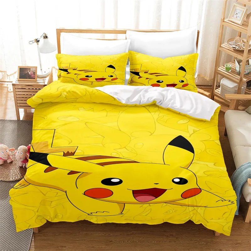 Duvet Cover Full Size 3d Print Pikachu Down Set Bedding Printed Children Set Multicolor Children Teen Room Decoration
Duvet Cover Full Size 3d Print Pikachu Down Set Bedding Printed Children Set Multicolor Children Teen Room Decoration