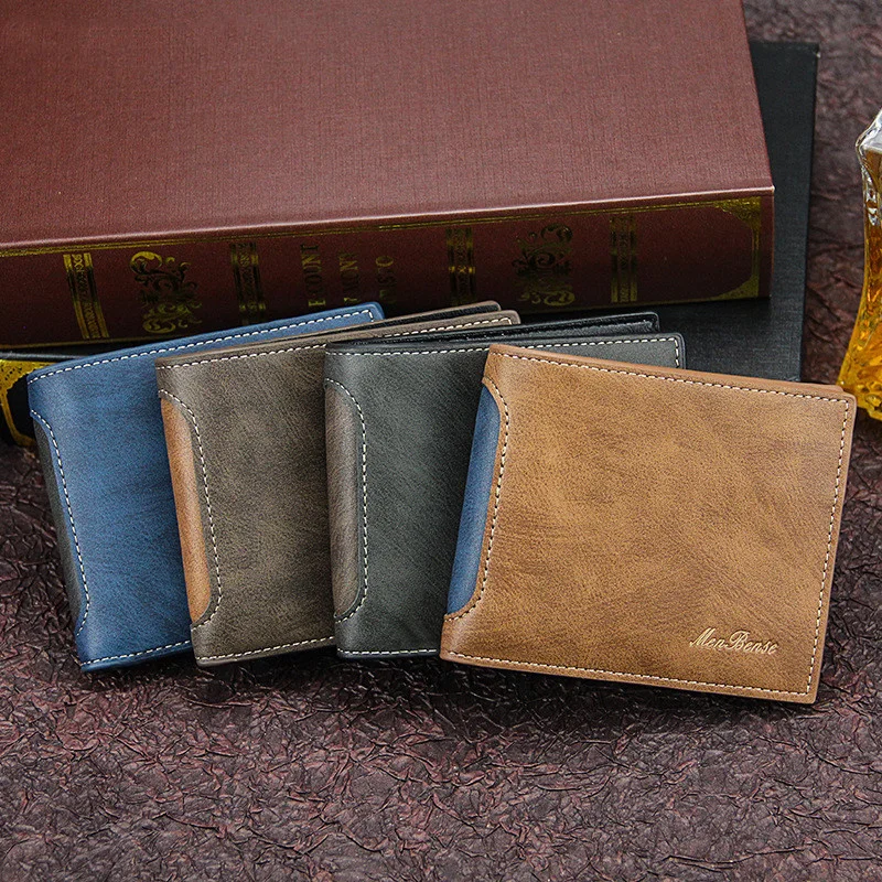 Business PU Leather Men Short Wallet Casual Coin Money Purse Male Credit Card Holder Multiple Card Wallet For Man
Business PU Leather Men Short Wallet Casual Coin Money Purse Male Credit Card Holder Multiple Card Wallet For Man