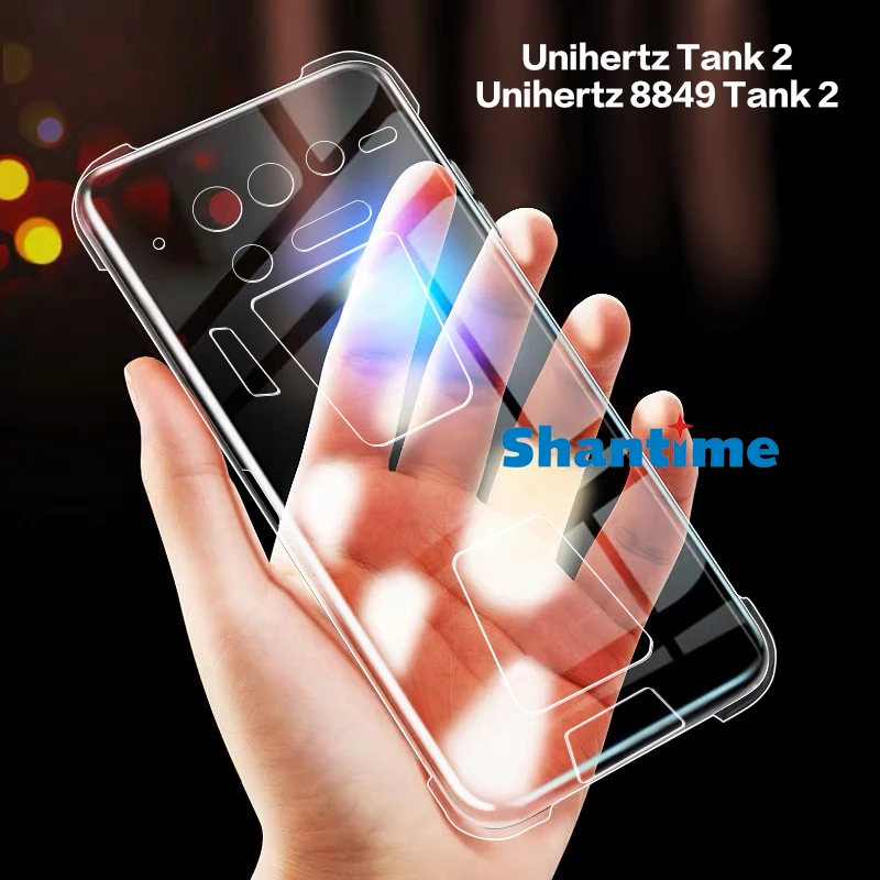 

For Unihertz Tank 2 Gel Pudding Silicone Phone Protective Back Shell For Unihertz 8849 Tank 2 Soft TPU Case 6.81 inches