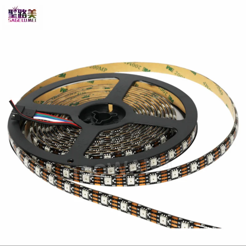Пиксельная светодиодная RGB лента WS2815 (WS2812/WS2813) 12 В постоянного тока индивидуально