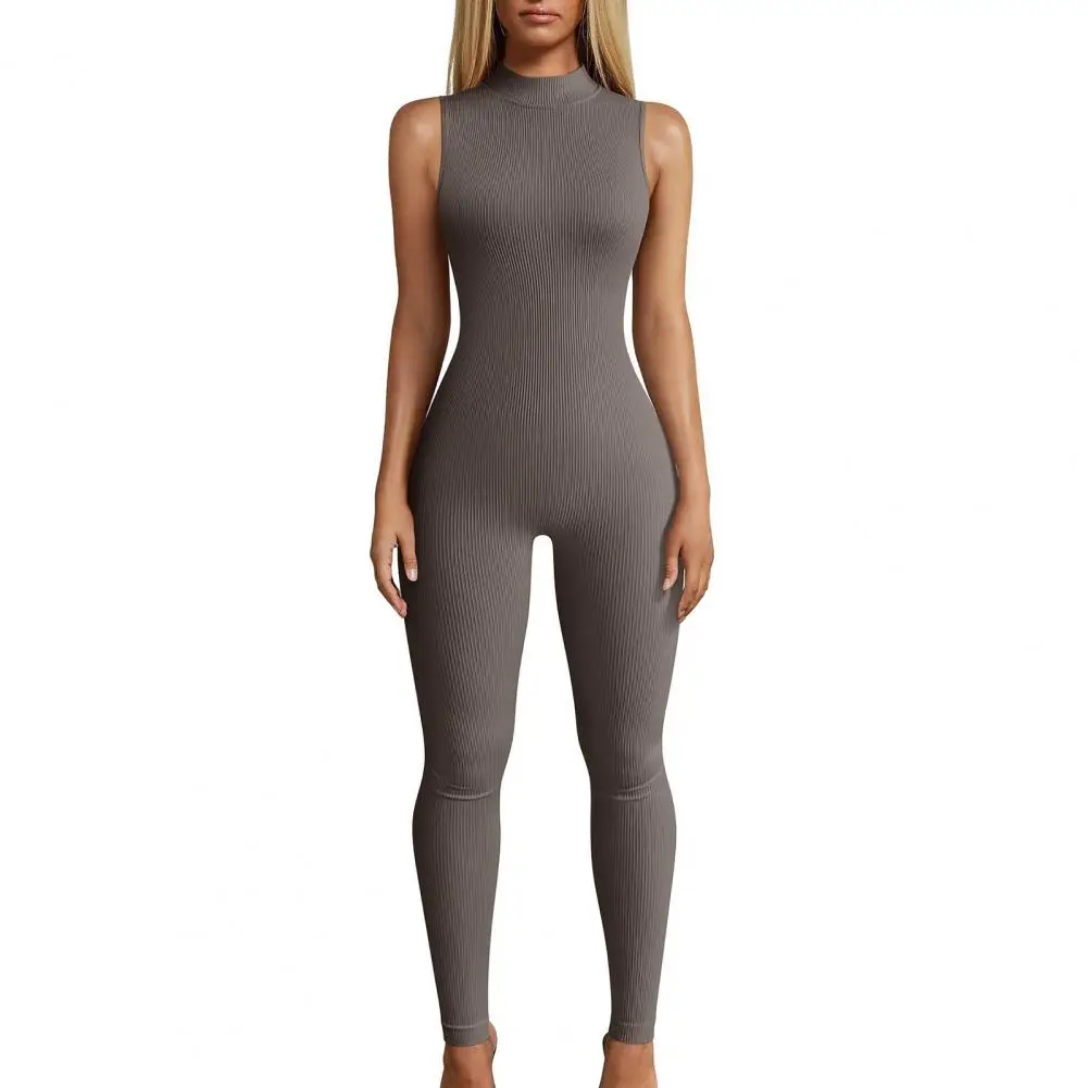 

Compression Lifting Hips Jumpsuit Seamless Women's Sport Jumpsuit with Sweat Absorption Breathable Elastic Fabric for Soft