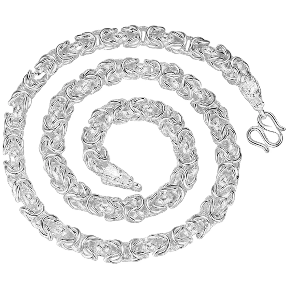Dragon Head Necklace For Men For Mens Men's Necklace For Men For Menss Mens Jewelry Chunky for Personality Chain Hip Hop Silver
Dragon Head Necklace For Men For Mens Men's Necklace For Men For Menss Mens Jewelry Chunky for Personality Chain Hip Hop Silver