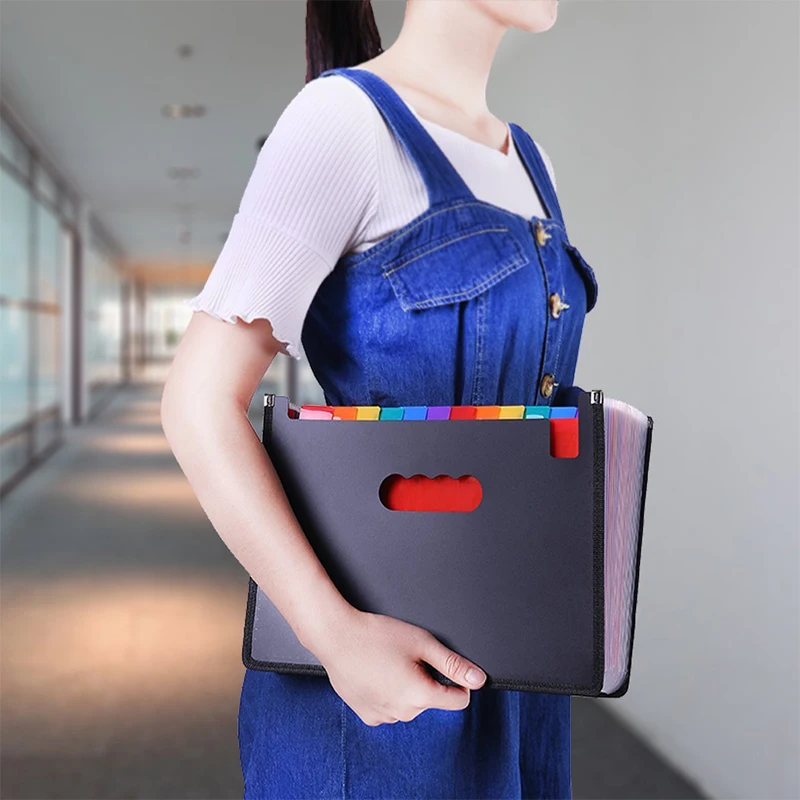12/13/24/30 Pockets Expanding File Folder A4 Organizer Portable Business File Office Supplies Document Holder Carpeta Archivador
12/13/24/30 Pockets Expanding File Folder A4 Organizer Portable Business File Office Supplies Document Holder Carpeta Archivador