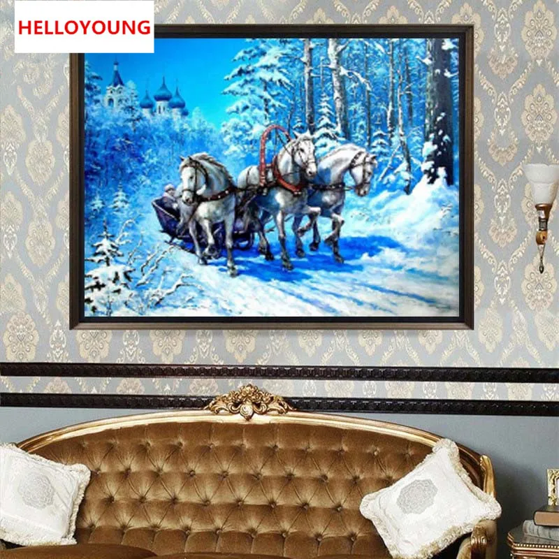 YGS-199 DIY 5D Full Diamond Embroidery Ice and snow world Round Diamond Painting Cross Stitch Kits Diamond Mosaic Home Decor
YGS-199 DIY 5D Full Diamond Embroidery Ice and snow world Round Diamond Painting Cross Stitch Kits Diamond Mosaic Home Decor