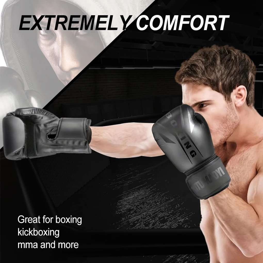 

Из искусственной кожи Боксерские перчатки для удобных и дышащих тренировок, широкое применение, модные