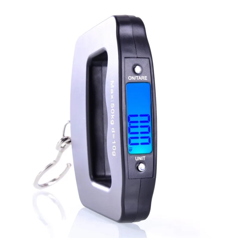 

50kg/10g Digital Luggage Scale Electronic Portable Suitcase Travel Weighs with Backlight Electronic Travel Hanging Scales