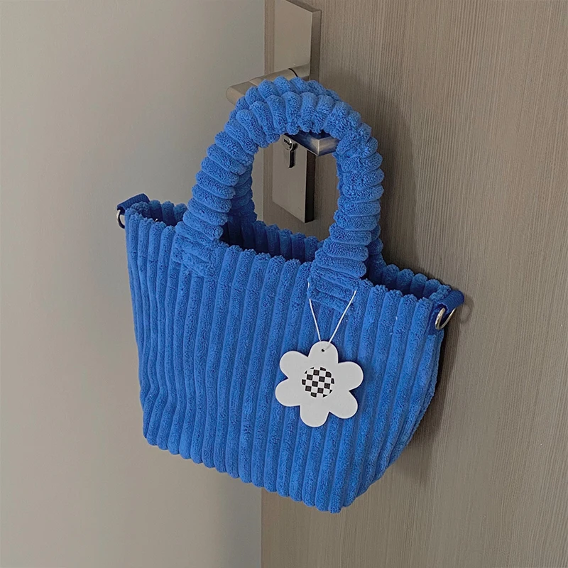 Retro Women Corduroy Small Tote Shoulder Bags Solid Color Ladies Designer Clutch Purse Handbags Flower Female Messenger Bag
Retro Women Corduroy Small Tote Shoulder Bags Solid Color Ladies Designer Clutch Purse Handbags Flower Female Messenger Bag