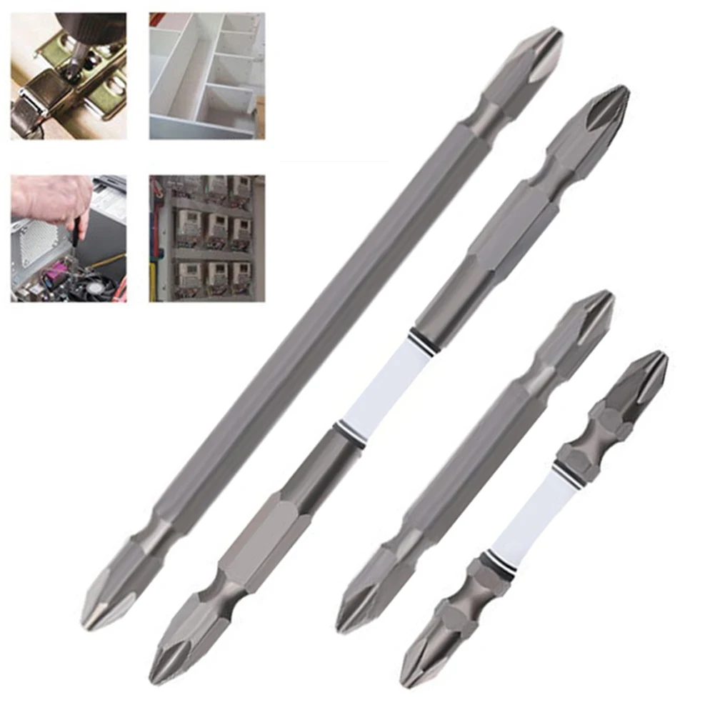 4Pcs Cross Screwdriver Bits Double Head Screwdrivers Bit Impact Strong Magnetic Batch Head Electric Screwdrivers Hand Drill Bit
4Pcs Cross Screwdriver Bits Double Head Screwdrivers Bit Impact Strong Magnetic Batch Head Electric Screwdrivers Hand Drill Bit