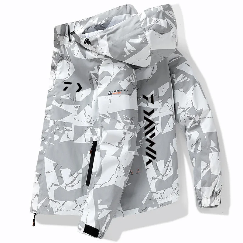 Brand Fishing Clothing Men Waterproof Camouflage Hoodies Jacket Fishing Hiking Outdoor Rain Coat Breathable Fishing Jackets
Brand Fishing Clothing Men Waterproof Camouflage Hoodies Jacket Fishing Hiking Outdoor Rain Coat Breathable Fishing Jackets