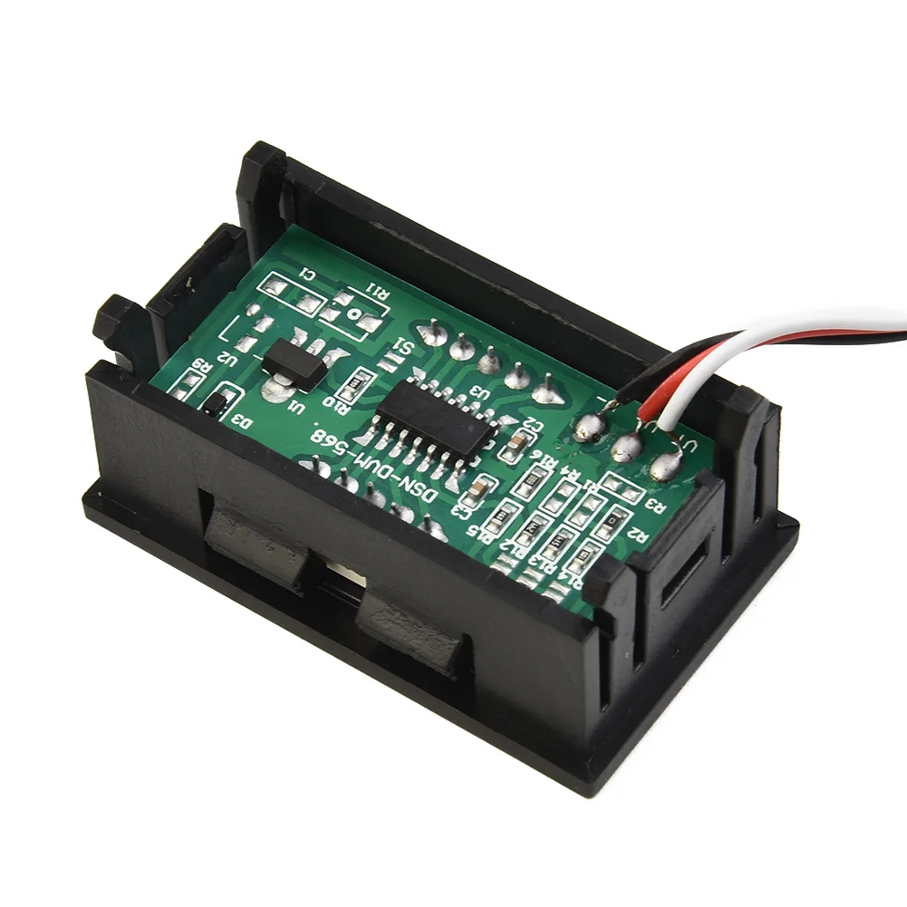 Mini DC 5-120V Voltage Volt Meter Voltmeter Blue LED Panel 3 Digital Display Tester Monitor For Vehicle Car Auto 36V 24V 48V
Mini DC 5-120V Voltage Volt Meter Voltmeter Blue LED Panel 3 Digital Display Tester Monitor For Vehicle Car Auto 36V 24V 48V