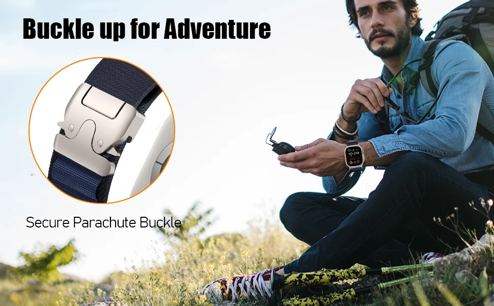 Alpine Parachute Strap For Apple Watch Ultra 2 band 49mm 46mm 45mm 44mm 40mm 42 38 Nylon bracelet iwatch series 10 9 8 7 SE Band Alpine Parachute Strap For Apple Watch Ultra 2 band 49mm 46mm 45mm 44mm 40mm 42 38 Nylon bracelet iwatch series 10 9 8 7 SE Band