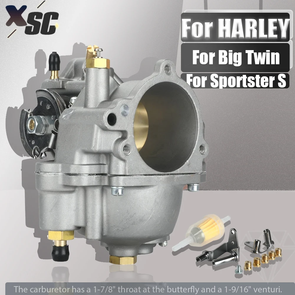 For Harley Carburetor Carb Kit Motorcycle Replace Carburetor For Harley Big Twin Super e & Sportster S&S Shorty Carb 11-0420
For Harley Carburetor Carb Kit Motorcycle Replace Carburetor For Harley Big Twin Super e & Sportster S&S Shorty Carb 11-0420