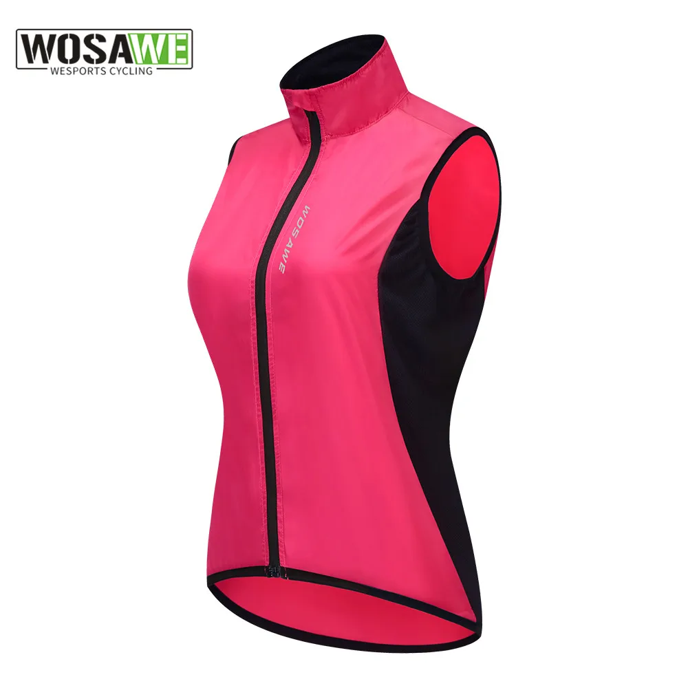 WOSAWE Windproof Women's Sleeveless Cycling Jersey Quick Drying Bicycle Sports Gilet Jackets Spring Summer MTB Bike Vest Coat
WOSAWE Windproof Women's Sleeveless Cycling Jersey Quick Drying Bicycle Sports Gilet Jackets Spring Summer MTB Bike Vest Coat