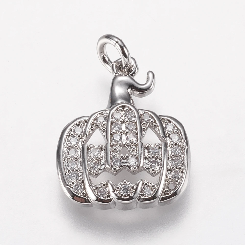 Подвески из латуни с микрозакрепкой, фианиты, тыква, платина, 18x15x3,5 мм, отверстие: 3 мм
Подвески из латуни с микрозакрепкой, фианиты, тыква, платина, 18x15x3,5 мм, отверстие: 3 мм