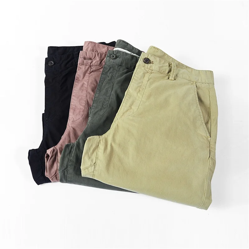 Summer Shorts Men Cotton Solid Shorts Fashion Slim Fit Sports Large Size Stretch Breathable Business Casual Shorts High Quality
Summer Shorts Men Cotton Solid Shorts Fashion Slim Fit Sports Large Size Stretch Breathable Business Casual Shorts High Quality