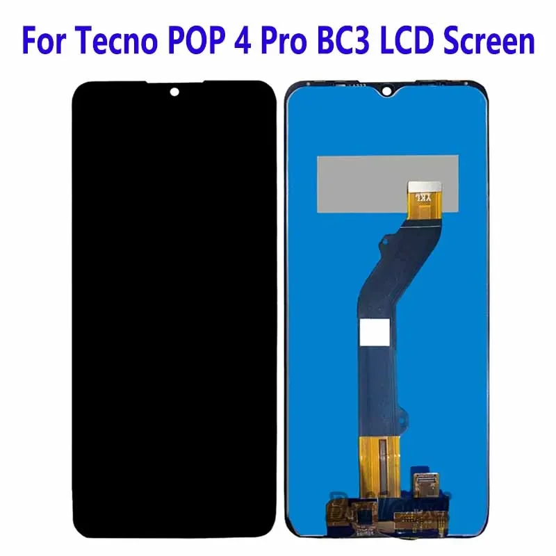 

For Tecno Pop 4 Pro BC3 LCD Display Touch Screen Digitizer Assembly For Tecno POP 4 Pro Replacement Accessory