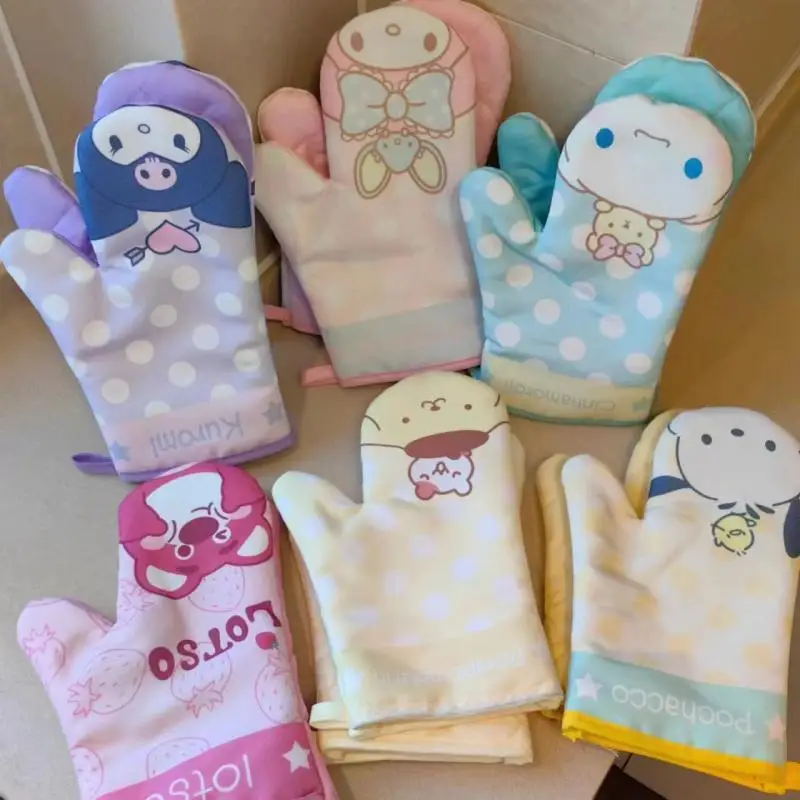 Sanrio My Melody Cinnamoroll Pochacco Cartoon Cute Oven Steam Box Micro-Wave Oven Insulation Gloves Thicken Kitchen Supplies
Sanrio My Melody Cinnamoroll Pochacco Cartoon Cute Oven Steam Box Micro-Wave Oven Insulation Gloves Thicken Kitchen Supplies