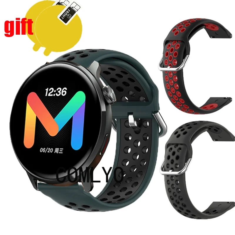 Ремешок силиконовый для Mibro Lite 2, мягкий защитный браслет для смарт-часов, для мужчин и женщин
Ремешок силиконовый для Mibro Lite 2, мягкий защитный браслет для смарт-часов, для мужчин и женщин
