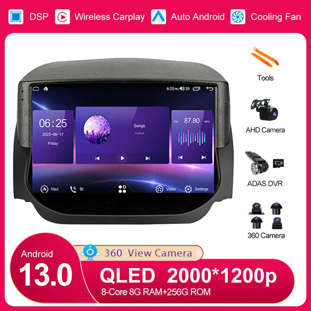 Android 13 For Ford EcoSport Eco Sport 2014 - 2018 Car Multimedia Navigation Stereo Head Unit 360 Camera GPS
Android 13 For Ford EcoSport Eco Sport 2014 - 2018 Car Multimedia Navigation Stereo Head Unit 360 Camera GPS
