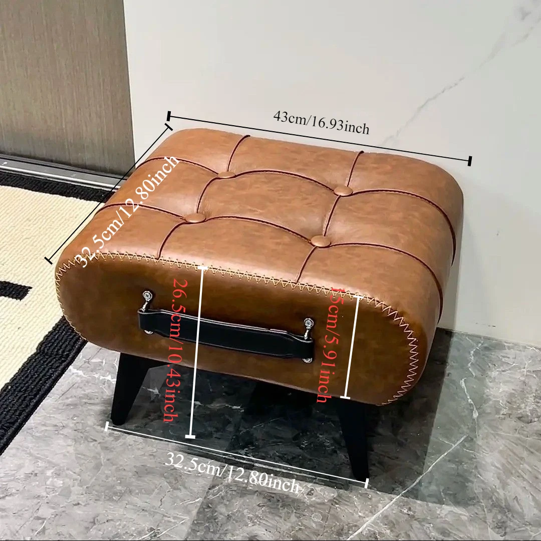 Роскошная подставка под дверь для обуви, подставка под ногу, кожа 
Роскошная подставка под дверь для обуви, подставка под ногу, кожа