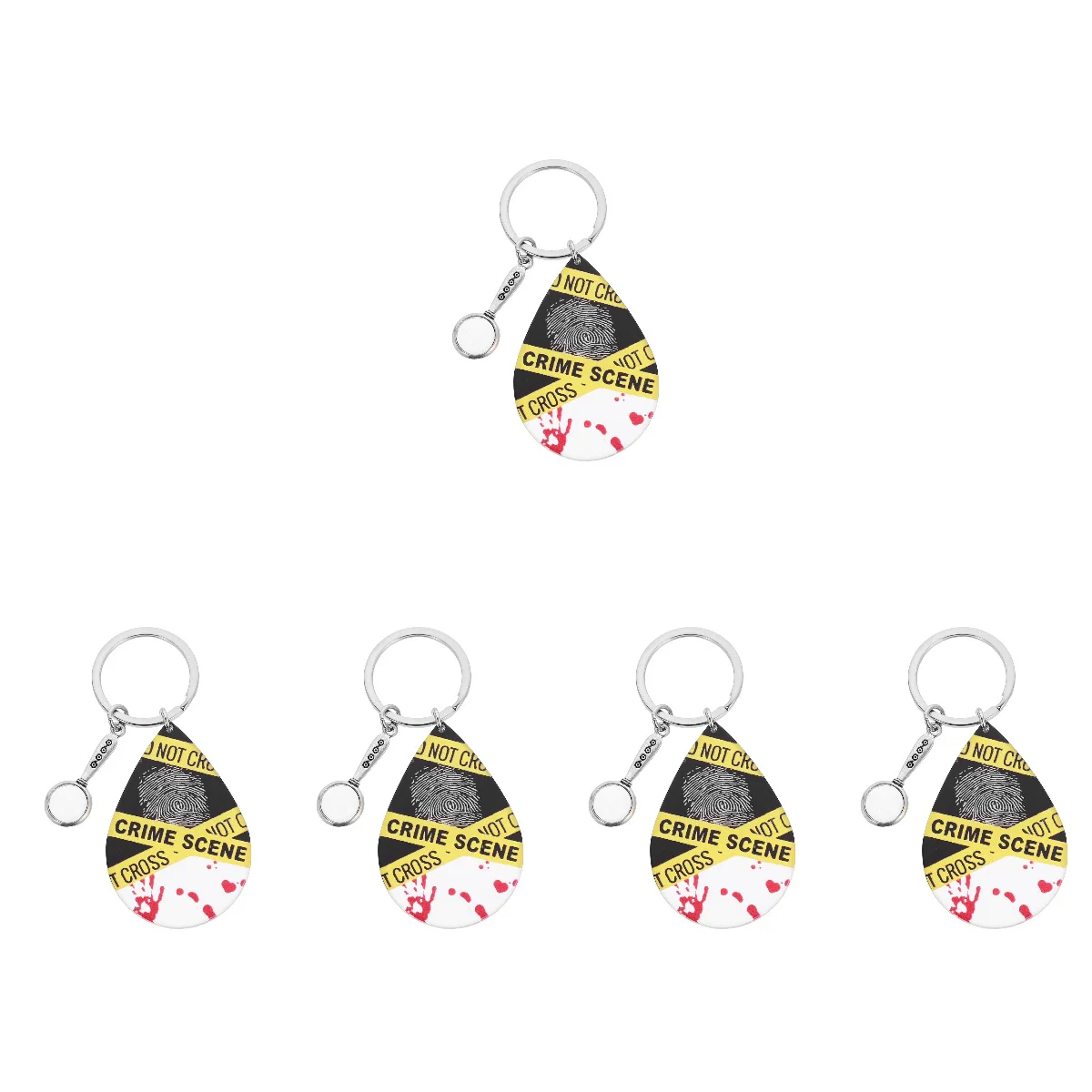 5 Count Magnifying Glass Keychain Fob Mini Magnifier Handheld Zinc Alloy for Gems
5 Count Magnifying Glass Keychain Fob Mini Magnifier Handheld Zinc Alloy for Gems