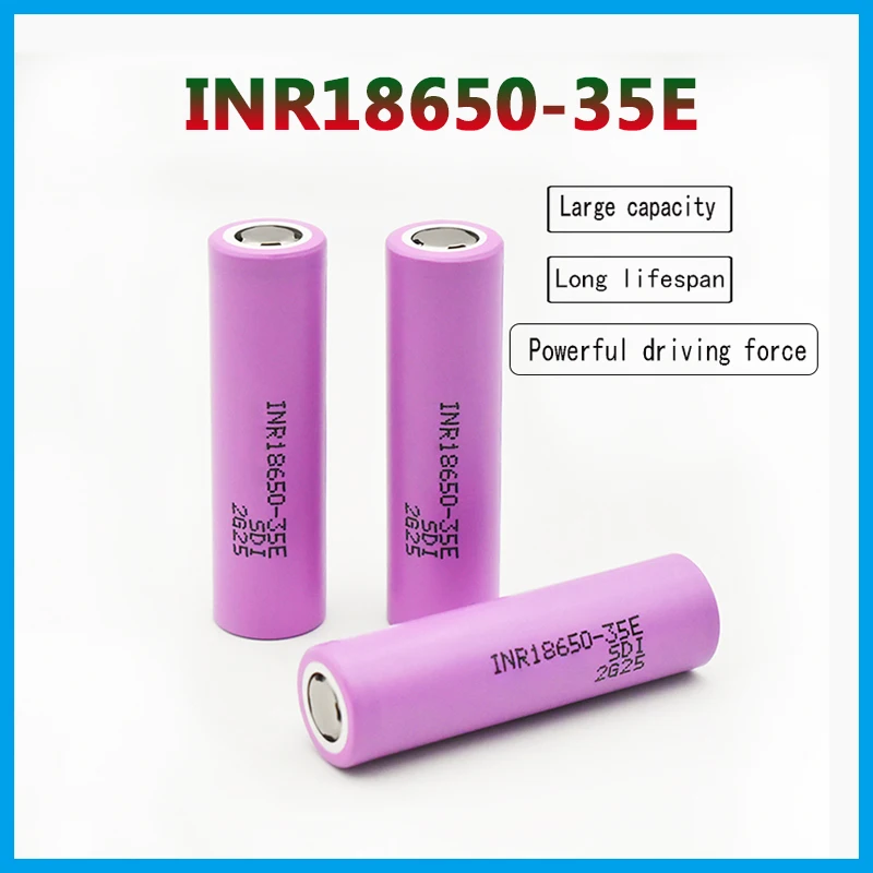 100% Original For 18650 3500mAh 20A discharge INR18650 35E 3500mAh 18650 battery Li-ion 3.7v rechargable Battery
100% Original For 18650 3500mAh 20A discharge INR18650 35E 3500mAh 18650 battery Li-ion 3.7v rechargable Battery