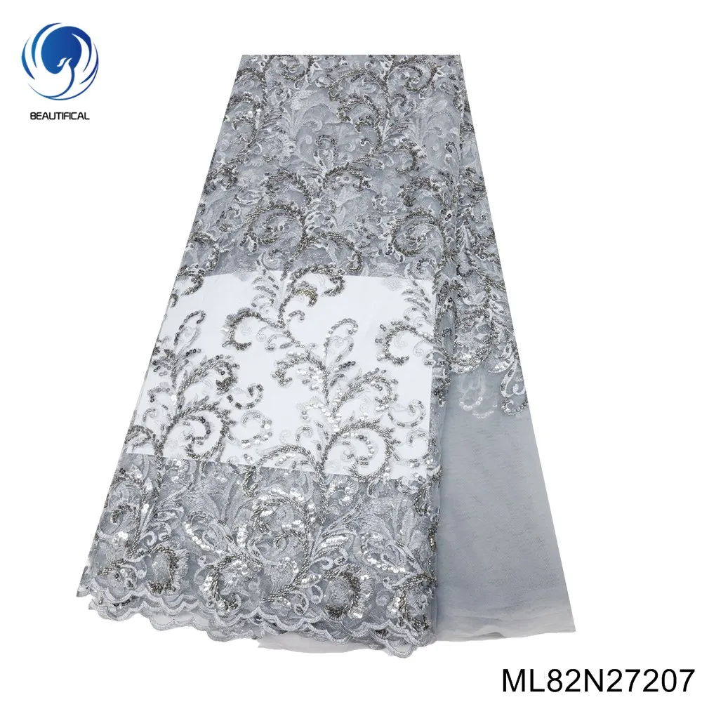 2023 New High-quality Hand-beaded African Lace Fabric Elegant French Nigerian Party Dress Embroidered In Tulle Fabric ML82N272
2023 New High-quality Hand-beaded African Lace Fabric Elegant French Nigerian Party Dress Embroidered In Tulle Fabric ML82N272