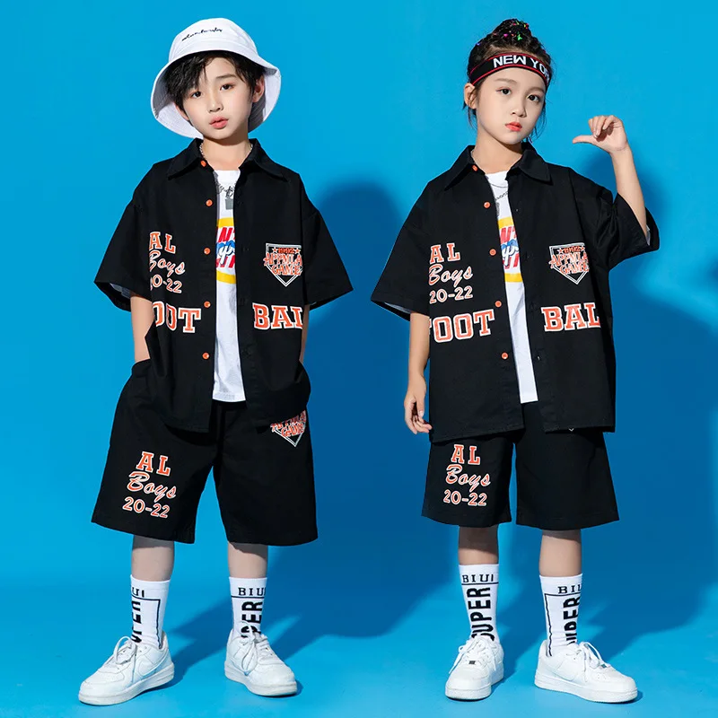 Jazz Modern Dance Costumes Girls Tops Shorts Suit Children Hip Hop Dance Clothes Performance Dancewear
Jazz Modern Dance Costumes Girls Tops Shorts Suit Children Hip Hop Dance Clothes Performance Dancewear