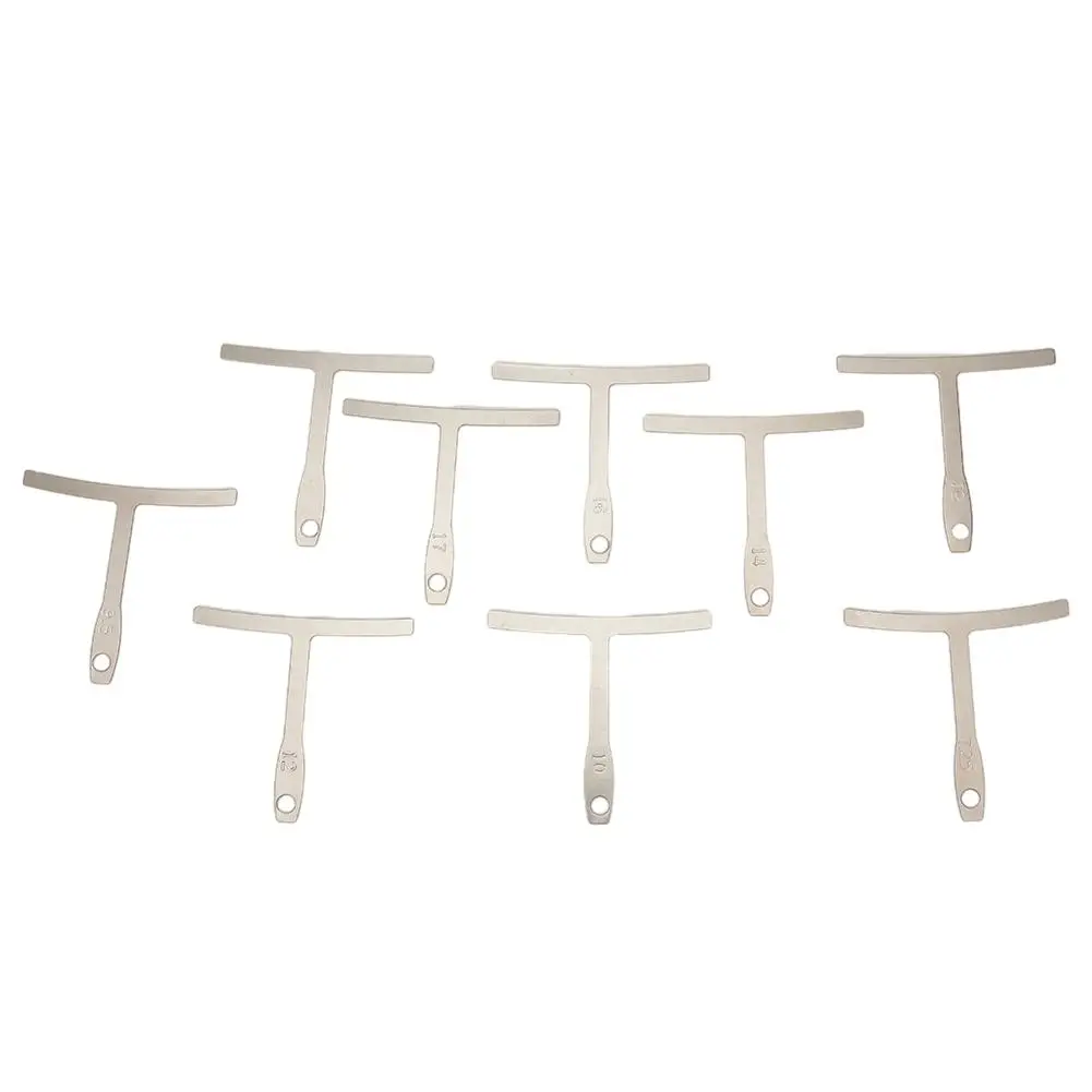 3.5 X 2.0 In/8.9 X 5.1 Cm Guitar String Height Ruler Plastic Guitar T-shaped Rulers Hot Sale Silver Useful Brand New
3.5 X 2.0 In/8.9 X 5.1 Cm Guitar String Height Ruler Plastic Guitar T-shaped Rulers Hot Sale Silver Useful Brand New
