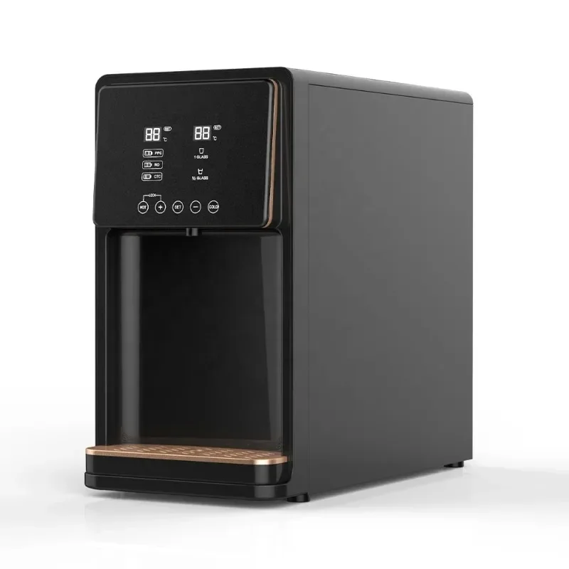 Wholesale OEM Table Top Home UV Hot and Cold UF RO Reverse Osmosis Water Purifier
Wholesale OEM Table Top Home UV Hot and Cold UF RO Reverse Osmosis Water Purifier