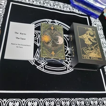 Tarot Sun Moon Divination Board Game Prediction Card PVC Waterproof and Wear-resistant Gift Box Luxury Set
Tarot Sun Moon Divination Board Game Prediction Card PVC Waterproof and Wear-resistant Gift Box Luxury Set