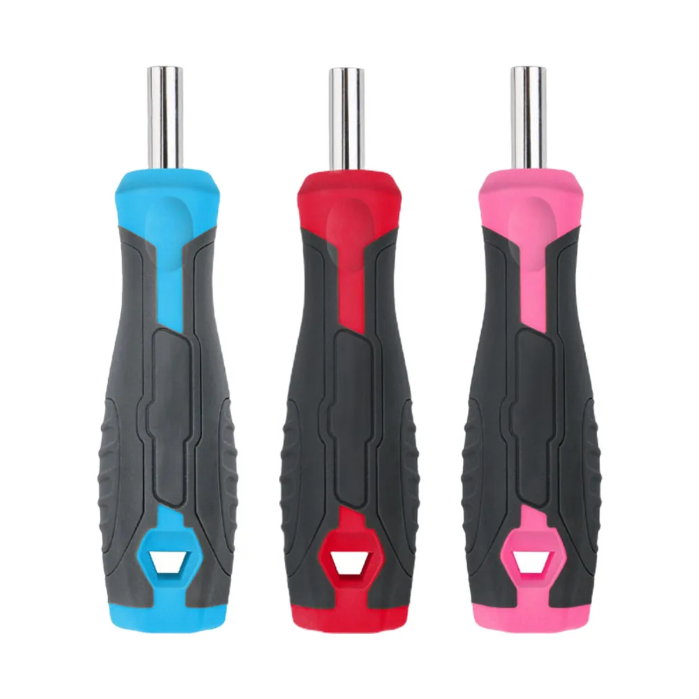 1pc Ratchet Screwdriver Bit Holder Handle 4mm/6.35mm Double Heads Magnetic Bit Driver For Embedded Hex Torx Bit Hand Tools
1pc Ratchet Screwdriver Bit Holder Handle 4mm/6.35mm Double Heads Magnetic Bit Driver For Embedded Hex Torx Bit Hand Tools