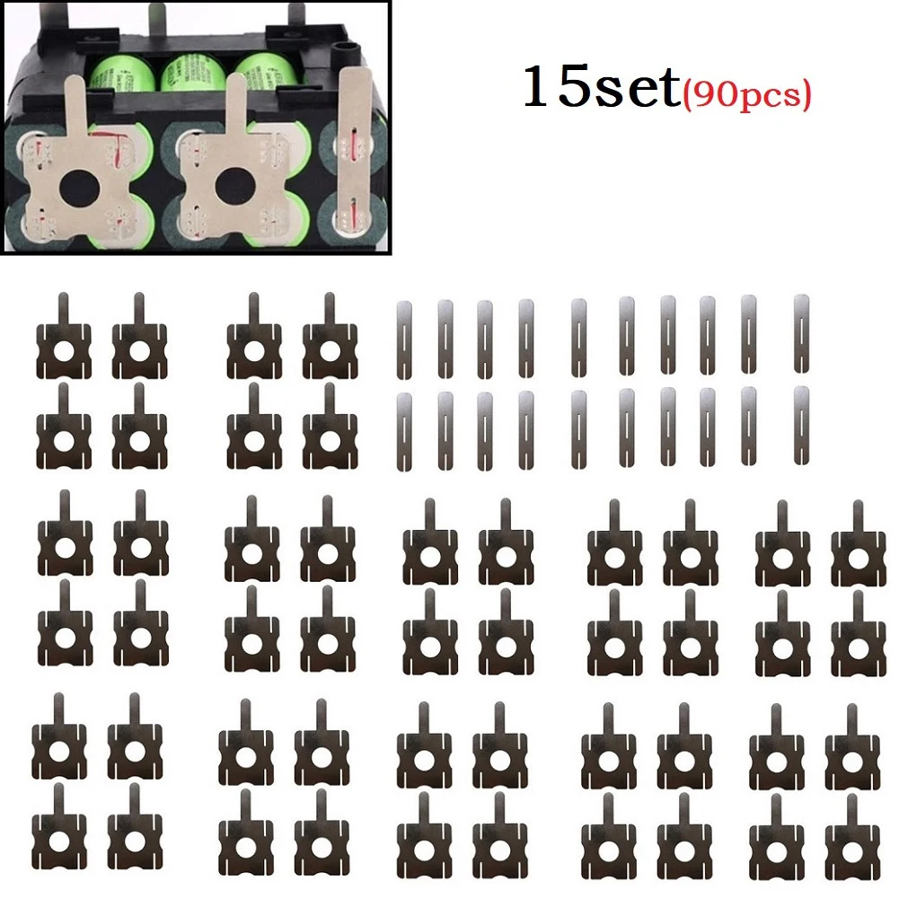 15set Y-shaped Nickel Plated Steel Strap Strip Sheets Low Resistivity For Battery Pack Spot Welding Welded Tools Accessories
15set Y-shaped Nickel Plated Steel Strap Strip Sheets Low Resistivity For Battery Pack Spot Welding Welded Tools Accessories