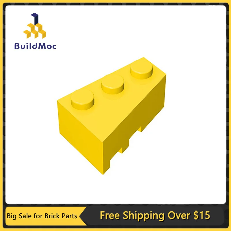 10Pcs MOC Parts 6564 Wedge 3 x 2 Right Compatible Bricks DIY Assmble Building Blocks Particle Kid Puzzle Brain Toy Gift
10Pcs MOC Parts 6564 Wedge 3 x 2 Right Compatible Bricks DIY Assmble Building Blocks Particle Kid Puzzle Brain Toy Gift