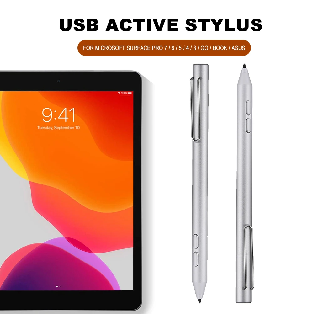 Active Stylus Pen Capacitive Touch Screen Pencil for Microsoft Surface Pro 7 6 5 2017 4 3 Go Studio Stylus Pencil
Active Stylus Pen Capacitive Touch Screen Pencil for Microsoft Surface Pro 7 6 5 2017 4 3 Go Studio Stylus Pencil