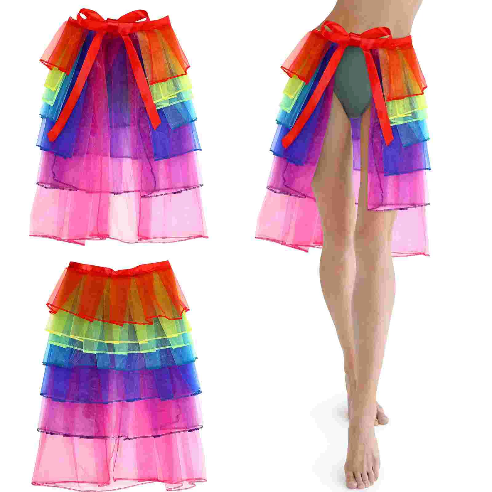 Womens Tutu Skirt Layered Organza Rainbow Performance Dancing Skirt Dress free size
Womens Tutu Skirt Layered Organza Rainbow Performance Dancing Skirt Dress free size