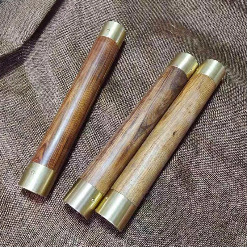 Mini Two Stick Black Sandalwood Golden Silk Nan Wen Play Redwood Handle Stick Carrying Tai Chi Stick
Mini Two Stick Black Sandalwood Golden Silk Nan Wen Play Redwood Handle Stick Carrying Tai Chi Stick