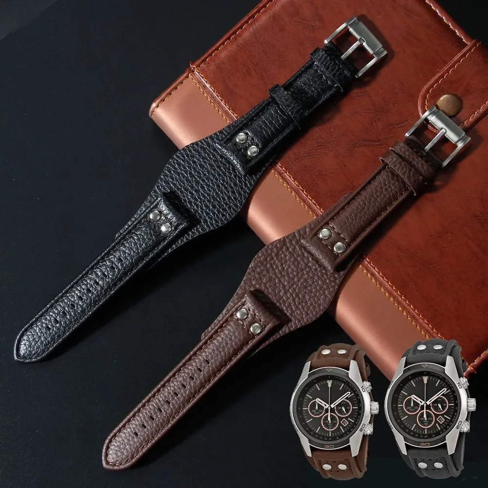 for Fossil CH2564 CH2565 Genuine leather watch strap Stainless steel buckle Comfortable bracelet Watch accessories 20mm 22mm
for Fossil CH2564 CH2565 Genuine leather watch strap Stainless steel buckle Comfortable bracelet Watch accessories 20mm 22mm