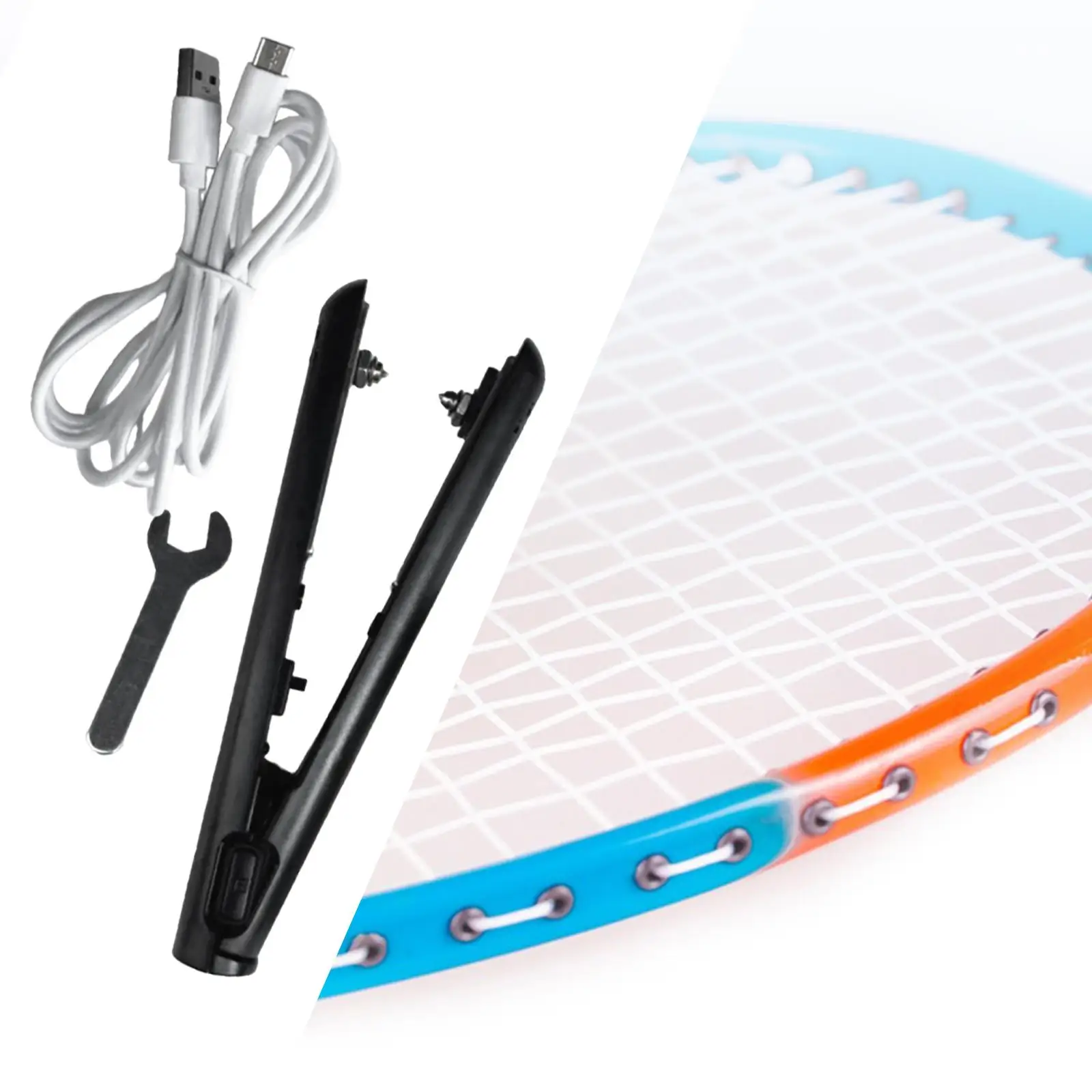 

Cold Press Badminton Racket Pliers Badminton Stringing Clamp Pliers Metal Grommets Pliers for Squash Racquet Racket Equipment