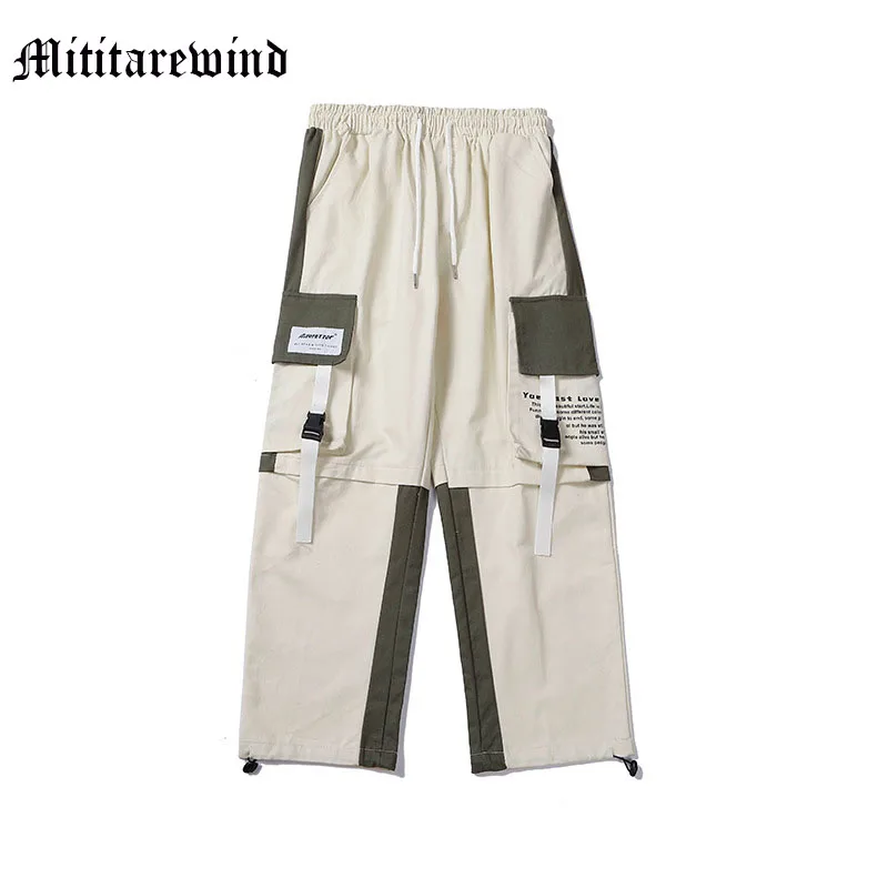 Spring And Autumn Hip Hop American Fashion Design Contrast Color Porkets Men Pants Baggy Loose Ankle-Tied Cargo Male Sweatpants
Spring And Autumn Hip Hop American Fashion Design Contrast Color Porkets Men Pants Baggy Loose Ankle-Tied Cargo Male Sweatpants