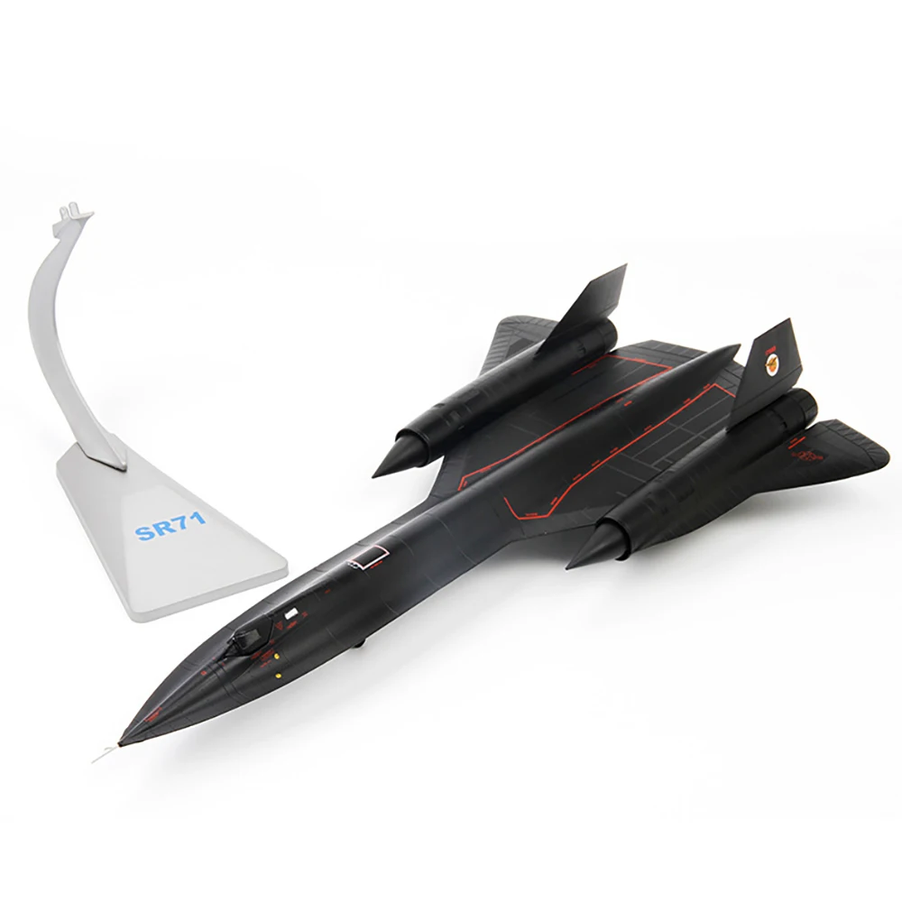 1/72 Scale Alloy Strategic Reconnaissance Aircraft SR-71 US Air Force SR71 Blackbird Model Fighter Toy Children Gift Collection
1/72 Scale Alloy Strategic Reconnaissance Aircraft SR-71 US Air Force SR71 Blackbird Model Fighter Toy Children Gift Collection