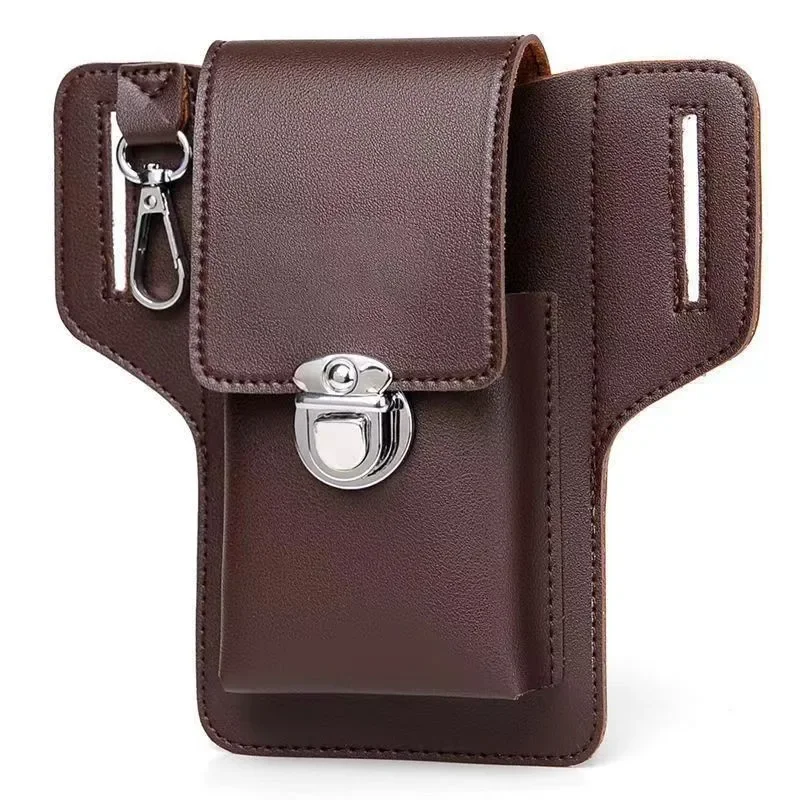 2024 Fashion New Men's Belt Leather Case Vertical Multifunctional Portable Phone Waistpack Card Bag Can Be Keyed Pu Leather
2024 Fashion New Men's Belt Leather Case Vertical Multifunctional Portable Phone Waistpack Card Bag Can Be Keyed Pu Leather