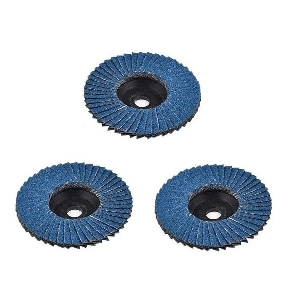 Power Tool Grinding Wheel Blue DIY Flap Discs Grinding Wheels 120# 3pcs Angle Grinder Hard-wearing Metal Grind
Power Tool Grinding Wheel Blue DIY Flap Discs Grinding Wheels 120# 3pcs Angle Grinder Hard-wearing Metal Grind