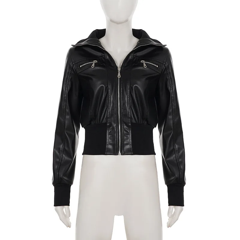 AltGoth Amercian Vintage Pu Leather Jacket Women Streetwear Harajuku Grunge Emo Alternative Grunge Zipper Casual Coats Female 48 Sea77f5c6832147d090a73aa9ef8df5eaD