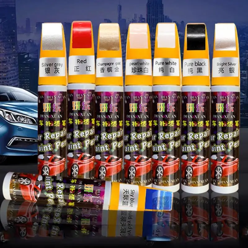 

12ml Universal Professional Car Paint Permanent Water Resistant Repair Pen Waterproof Clear Auto Scratch Remover Painting Pen