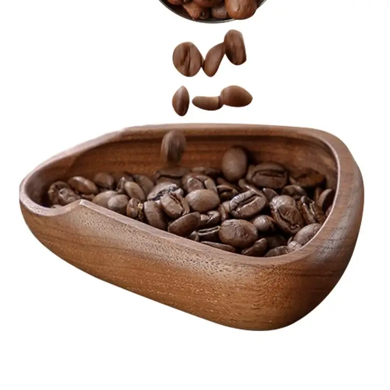 

Чаша из кофейных зерен, дозирующая емкость для эспрессо, аксессуары для чая, демонстрационный лоток для образцов, поднос для кофе, для домов молочного чая