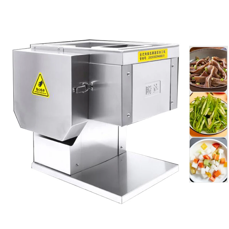 Stainless Steel Meat Cutting Machine Commercial Electric Meat Slicer Desktop Vegetables Fruits Shredding Dicing Machine
Stainless Steel Meat Cutting Machine Commercial Electric Meat Slicer Desktop Vegetables Fruits Shredding Dicing Machine