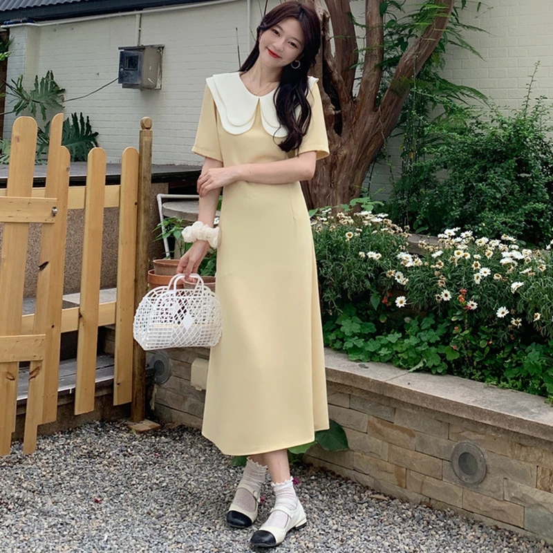 2023 New Women's Dress Versatile Doll Neck Panel Solid Color Slimming Free Shipping
2023 New Women's Dress Versatile Doll Neck Panel Solid Color Slimming Free Shipping