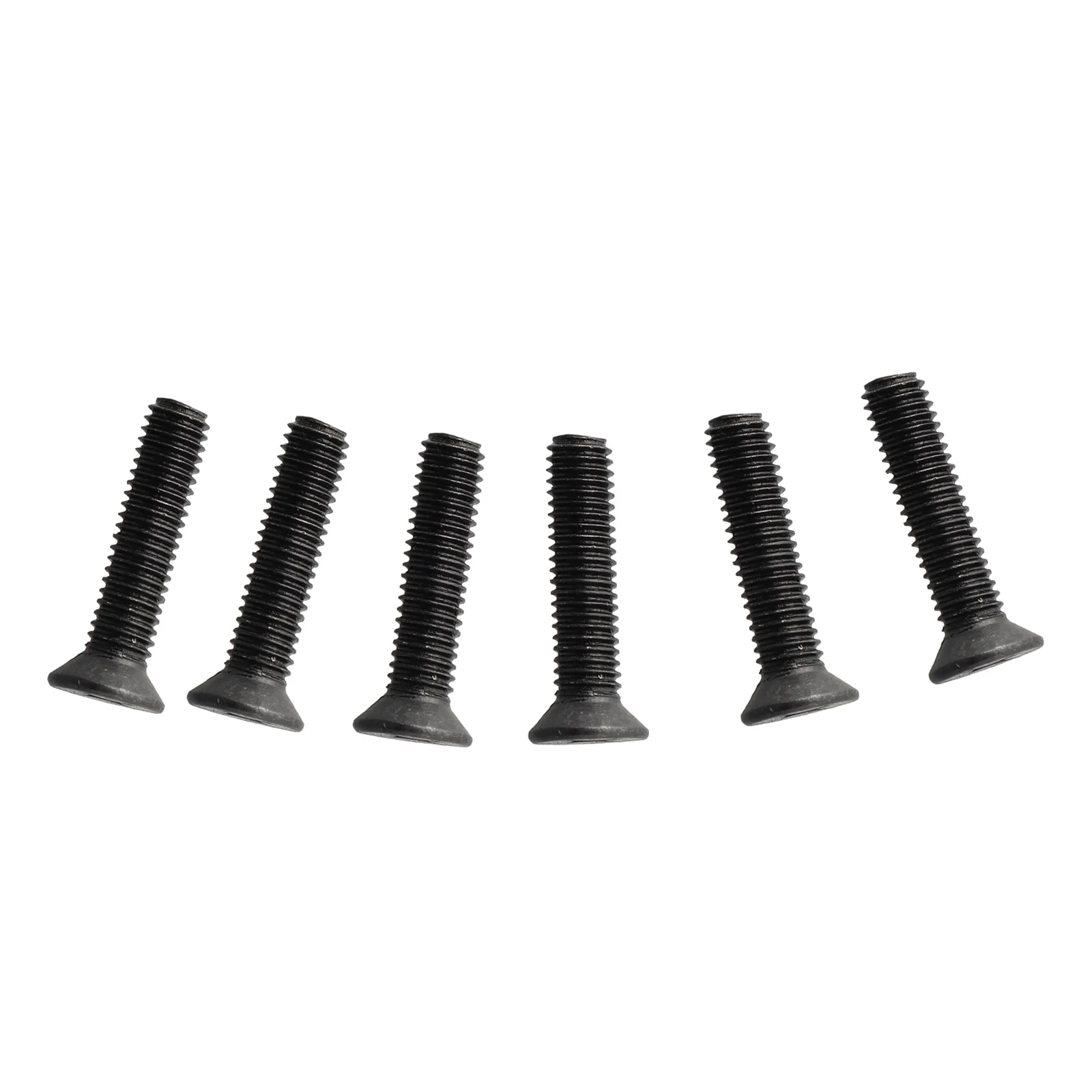 

6Pcs Left Hand Thread Screw Fit 1/2'' 3/8'' UNF Fixing Screws M5 M6 22mm Metal Screw Head Tools Drill Chuck Shank Adapter